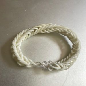 White bracelet